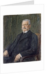 Portrait of Paul von Hindenburg by Max Liebermann