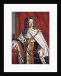 Portrait of George I in Anointment Robe by Sir Gotfrey Kneller