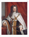 Portrait of George I in Anointment Robe by Sir Gotfrey Kneller