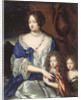 Duchess Sophia Dorothea of Brunswick and Luneburg with her children George and Sophia Dorothea by Jacques Vaillant