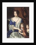 Duchess Sophia Dorothea of Brunswick and Luneburg with her children George and Sophia Dorothea by Jacques Vaillant
