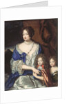 Duchess Sophia Dorothea of Brunswick and Luneburg with her children George and Sophia Dorothea by Jacques Vaillant