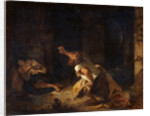 The Prisoner of Chillon by Eugène Delacroix