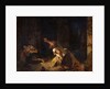 The Prisoner of Chillon by Eugène Delacroix
