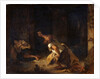 The Prisoner of Chillon by Eugène Delacroix