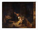 The Prisoner of Chillon by Eugène Delacroix