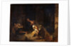 The Prisoner of Chillon by Eugène Delacroix
