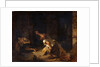 The Prisoner of Chillon by Eugène Delacroix