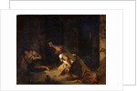 The Prisoner of Chillon by Eugène Delacroix