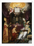The Four Fathers of the Latin Church by Abraham Bloemaert