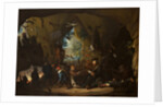 Calvin in Hell by Egbert van Heemskerk the Younger
