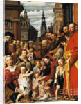 Let the little children come to me by Werner Jacobsz. van den Valckert
