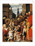 Let the little children come to me by Werner Jacobsz. van den Valckert