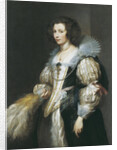 Portrait of Maria de Tassis by Sir Anthony van Dyck