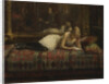 The Artist and His Model by Alexei Alexeyevich Harlamov