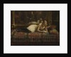 The Artist and His Model by Alexei Alexeyevich Harlamov