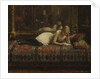 The Artist and His Model by Alexei Alexeyevich Harlamov