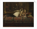 The Artist and His Model by Alexei Alexeyevich Harlamov