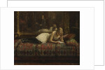The Artist and His Model by Alexei Alexeyevich Harlamov