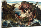 The Shipwreck of Agrippina by Gustav Wertheimer