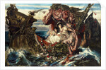 The Shipwreck of Agrippina by Gustav Wertheimer
