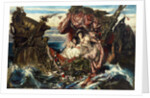 The Shipwreck of Agrippina by Gustav Wertheimer