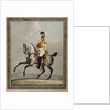 Dragoon officer of the Royal Saxon Army by Alexander Ivanovich Sauerweid