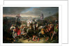 Duke Erich von Calenberg rescues Emperor Maximilian in the Battle at Regensburg in 1504 by Johann Christian Riepenhausen
