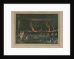 Bombardment of Frankfurt am Main by the French Army, July 13, 1796 by Christian Georg Schütz the Younger