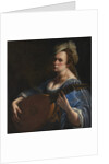 Self-Portrait as a Lute Player by Artemisia Gentileschi