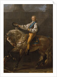 Equestrian portrait of Stanislaw Kostka Potocki by Jacques Louis David
