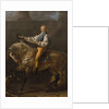 Equestrian portrait of Stanislaw Kostka Potocki by Jacques Louis David