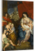 Portrait of Queen Marie Casimire with children by Jerzy Siemiginowski-Eleuter