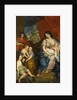 Portrait of Queen Marie Casimire with children by Jerzy Siemiginowski-Eleuter