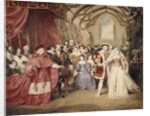 The Banquet of Henry VIII in York Place by James Stephanoff