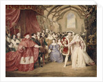 The Banquet of Henry VIII in York Place by James Stephanoff