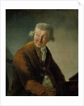 Portrait of Carl Friedrich Abel by Alexandre-Auguste Robineau