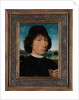 Portrait of a Man with a Roman Medal by Hans Memling