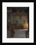 Evening Street by Jakub Schikaneder