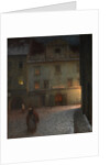 Evening Street by Jakub Schikaneder