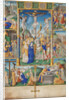 The Crucifixion with Six Scenes from the Passion of Christ by Master of Jacques de Besançon