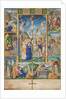 The Crucifixion with Six Scenes from the Passion of Christ by Master of Jacques de Besançon