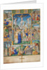 The Crucifixion with Six Scenes from the Passion of Christ by Master of Jacques de Besançon