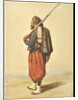 Zouave by Auguste Delacroix