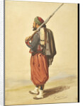 Zouave by Auguste Delacroix