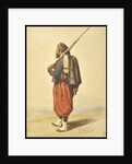 Zouave by Auguste Delacroix