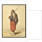 Zouave by Auguste Delacroix