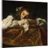 Sleeping Girl by Domenico Fetti