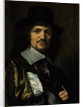 Portrait of the painter Jan Asselijn by Frans I Hals