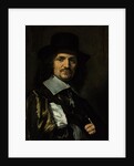 Portrait of the painter Jan Asselijn by Frans I Hals